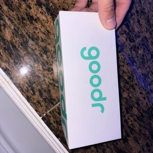 Goodr White and Green Sunglasses Box